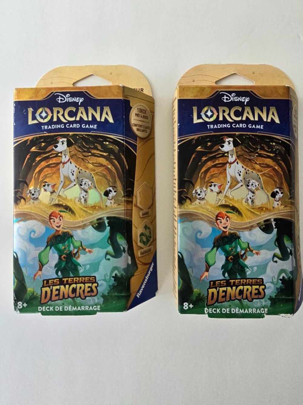 FRENCH VERSION Disney Lorcana: 2 x Les terres d'encres (Inklands), New sealed